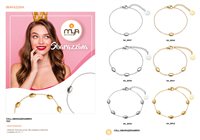 Bracelet Boccadamo Femme in Acier SA BR40